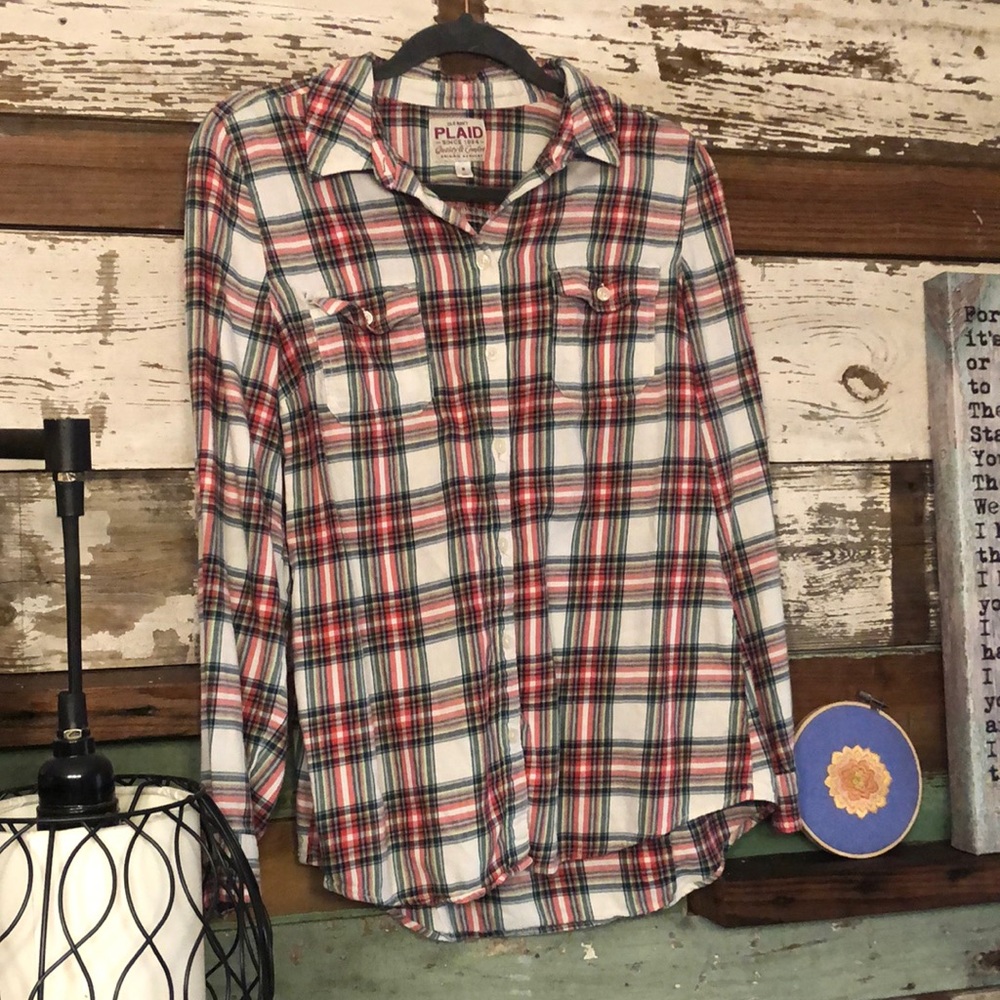 SOLD Flannel top